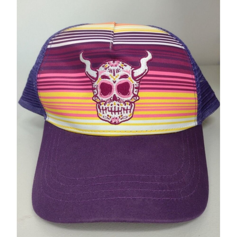 Stone Brewing Company Hat Gargoyle Skull Mesh Snapback Cap Trucker Hat OS